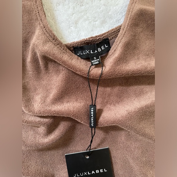 JLUXLABEL Chocolate Brown Bodysuit (NWT) - Picture 8 of 8